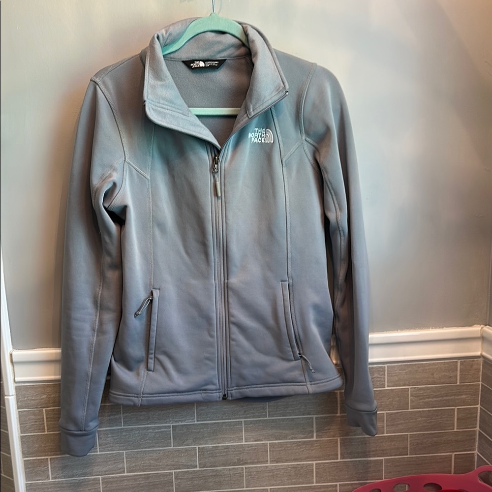 The North Face Gray Jacket for Snow Adventures